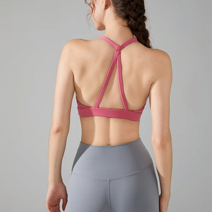 Cross Yoga Sports Bra | Soft Support & Natural Hold