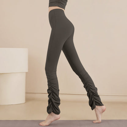 High-Waisted Flare Yoga Pants | Soft Lines & Gentle Support
