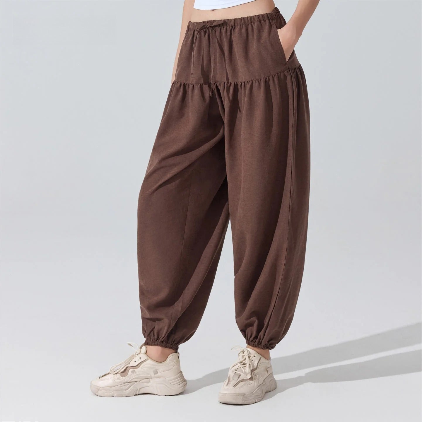 Relaxed Jogger Flow Yoga Pants | Relaxed Drape & Everyday Ease