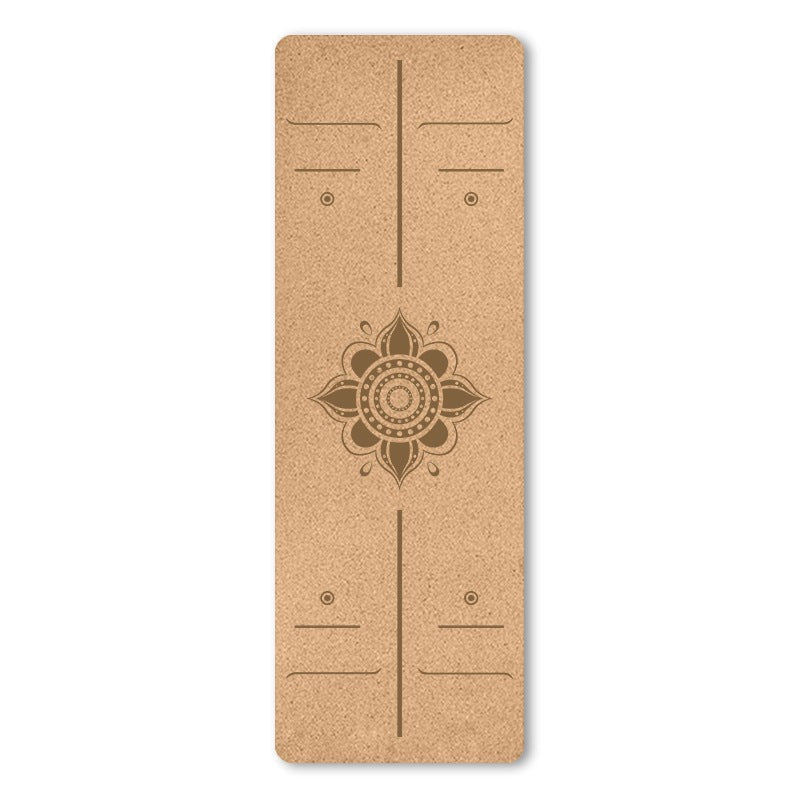 Natural Cork Yoga Mat | Grounded Practice & Steady Grip