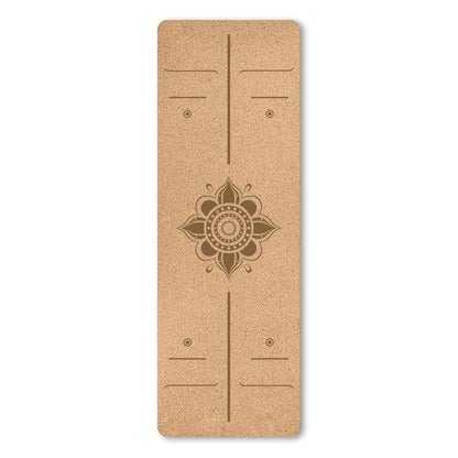 Natural Cork Yoga Mat | Grounded Practice & Steady Grip
